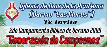 Campamento Verano en Las Flores R.D.