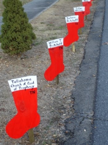 Medias Navideñas Campos del Bosque