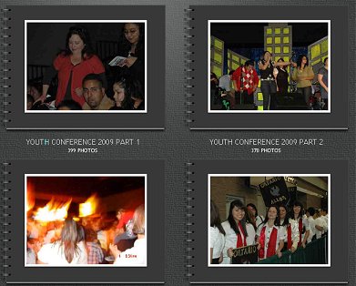 Fotos Conferencia Jóvenes Calif 2009