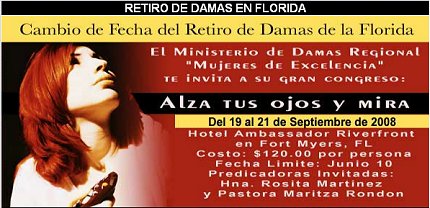 Congreso De Damas en Florida Congreso De Damas en Florida