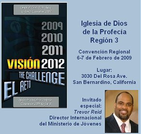 Convención 2009 Región 3 Calif