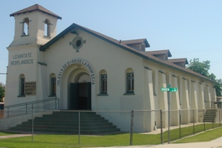 Foto: iglesia en Delano California