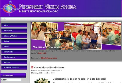 Ministerio Visión Ahora en Managua Nicaragua