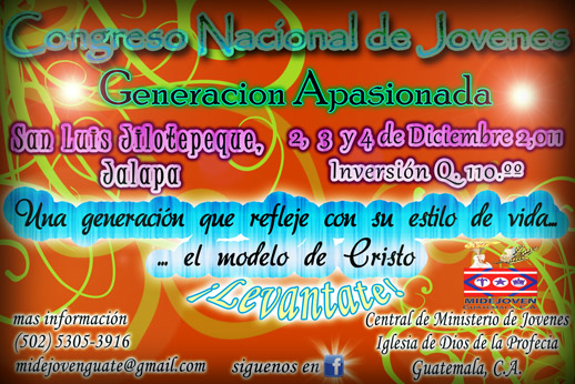 Congreso Jovenes Guatemala 2011