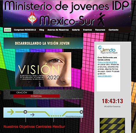 Pagina Web Jovenes Mexico Sur