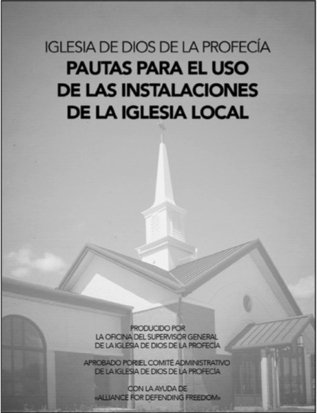 Pautas uso instal iglesia