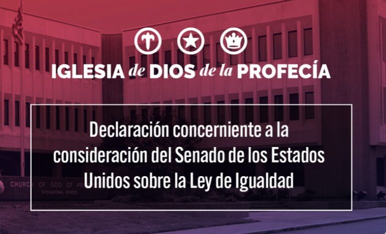 Declaración por la Ley de Igualdad