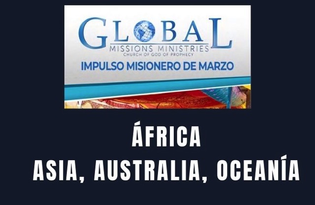 Misiones Marzo 2022 África, Asia, Australia y Oceanía