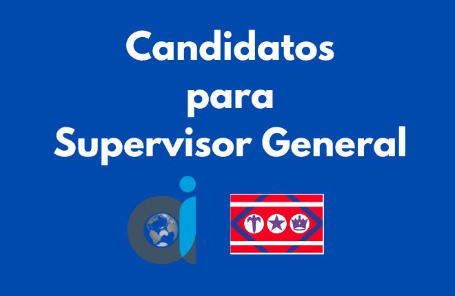 Candidatos Para Supervisor General