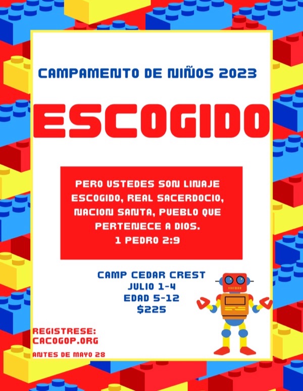 Kids camp 2023 flyer med