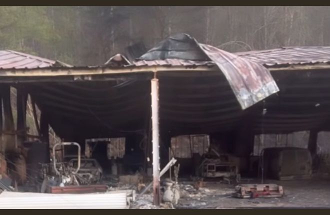 Incendio Destruye Bodega en Campos del Bosque