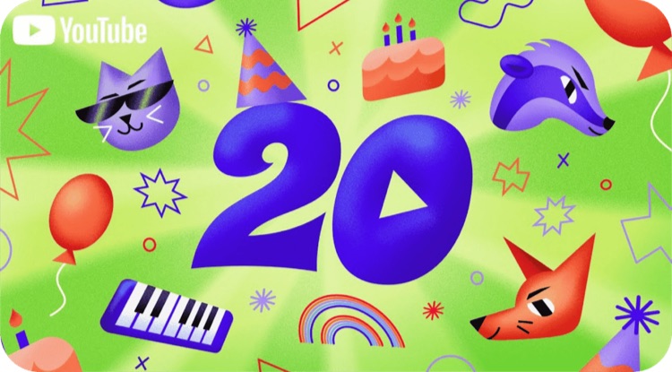 Youtube 20 years