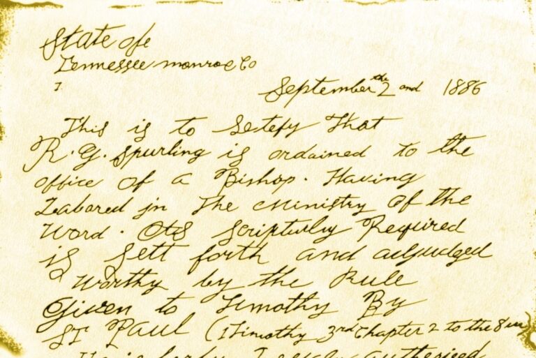 Documento Ordenación R. G. Spurling Hijo