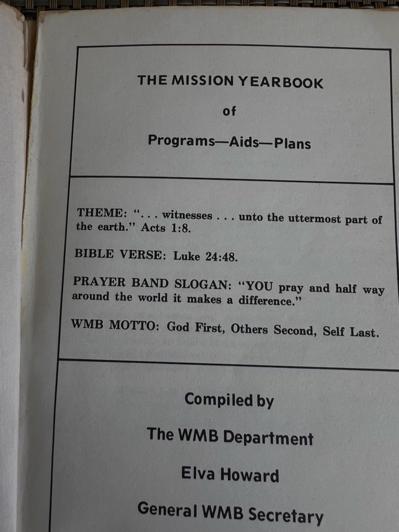 Anuario misionero 2 med