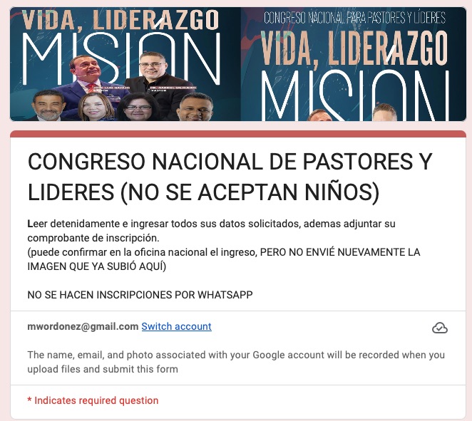 Congreso cr 2026 forma