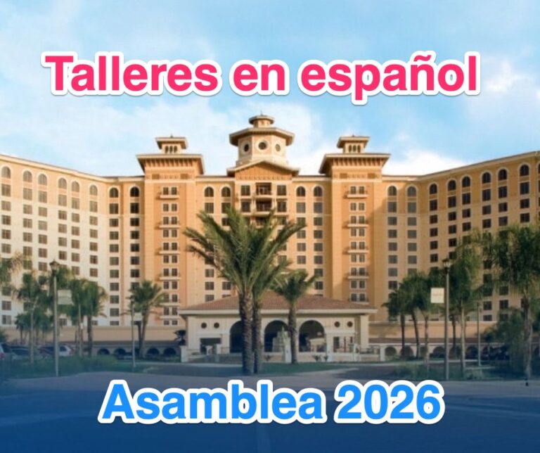 Talleres en Español Asamblea 2026